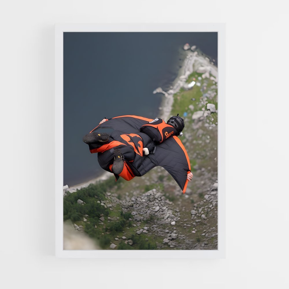 Poster Vol en Aigle – affiche Vol en wingsuit (vue 3)